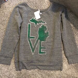 Size XL Michigan Sweatshirt